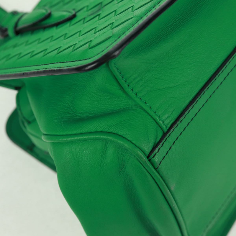 【日本直送】BOTTEGA VENETA INTRECCIATO 手袋 皮革 綠色 正品 fm5052V-16