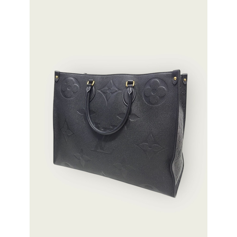 【包稅】LOUIS VUITTON 黑色 Monogram Empreinte On The Go 手提包-1