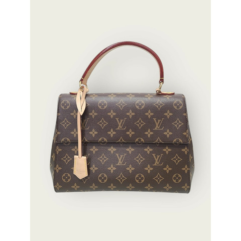 【包稅】LOUIS VUITTON Monogram Canvas Glacier Blue Cluny Shoulder Bag MM