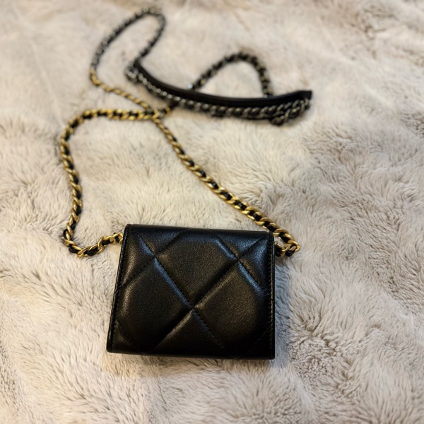 CHANEL 19 迷你包 小廢包 卡片零錢 鏈條包-6