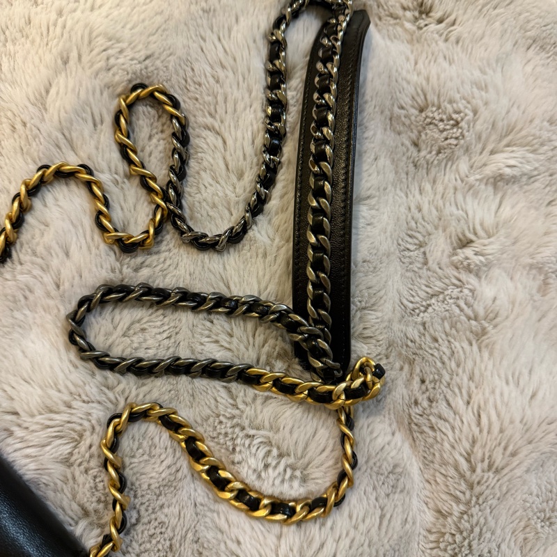 CHANEL 19 迷你包 小廢包 卡片零錢 鏈條包-11