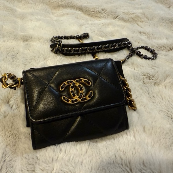 CHANEL 19 迷你包 小廢包 卡片零錢 鏈條包-18