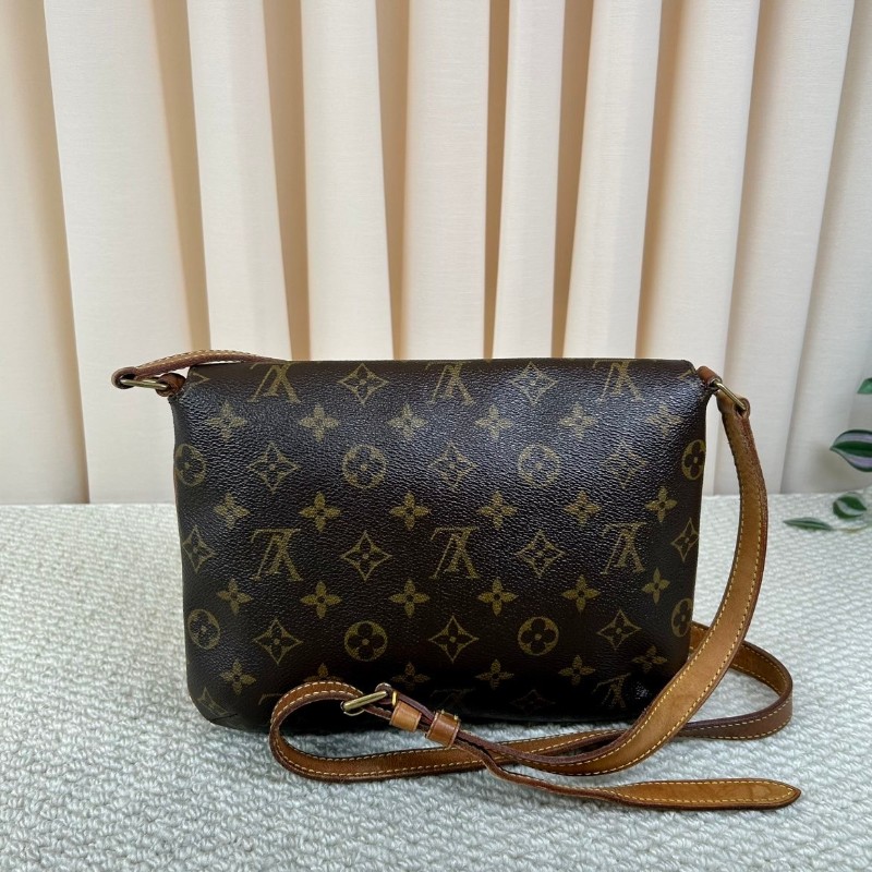 LV路易威登 老花橫版王菲包 經典款 容量適中 日常通勤、休閒百搭 老花手提單肩包-1