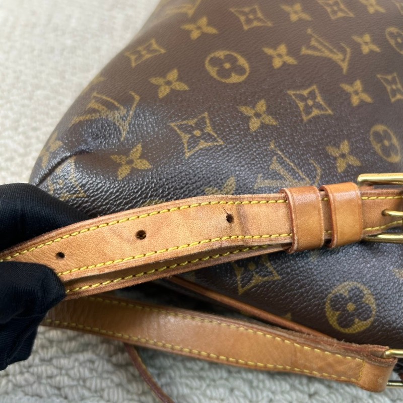 LV路易威登 老花橫版王菲包 經典款 容量適中 日常通勤、休閒百搭 老花手提單肩包-29