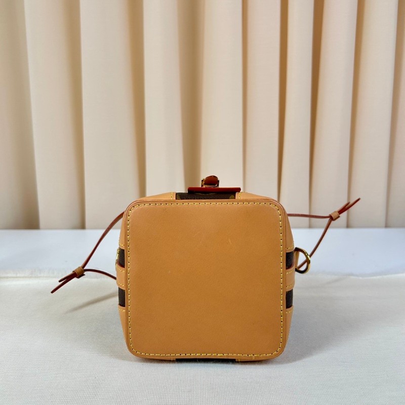 LV路易威登noe purse老花抽繩水桶燒麥包 芯片款 手提斜挎都可以 日常百搭-11