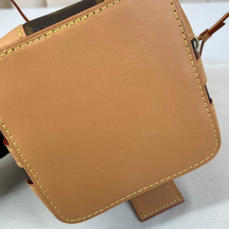 LV路易威登noe purse老花抽繩水桶燒麥包 芯片款 手提斜挎都可以 日常百搭-13