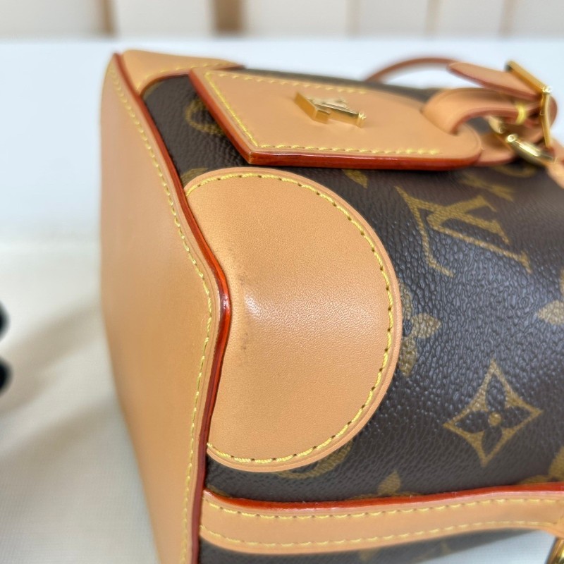 LV路易威登noe purse老花抽繩水桶燒麥包 芯片款 手提斜挎都可以 日常百搭-21