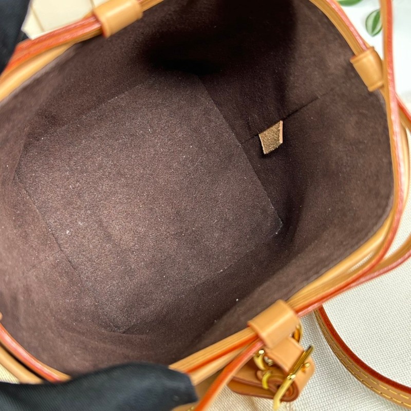 LV路易威登noe purse老花抽繩水桶燒麥包 芯片款 手提斜挎都可以 日常百搭-24