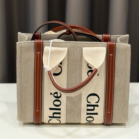 （全新甜價）chole woody tote帆布托特包小號