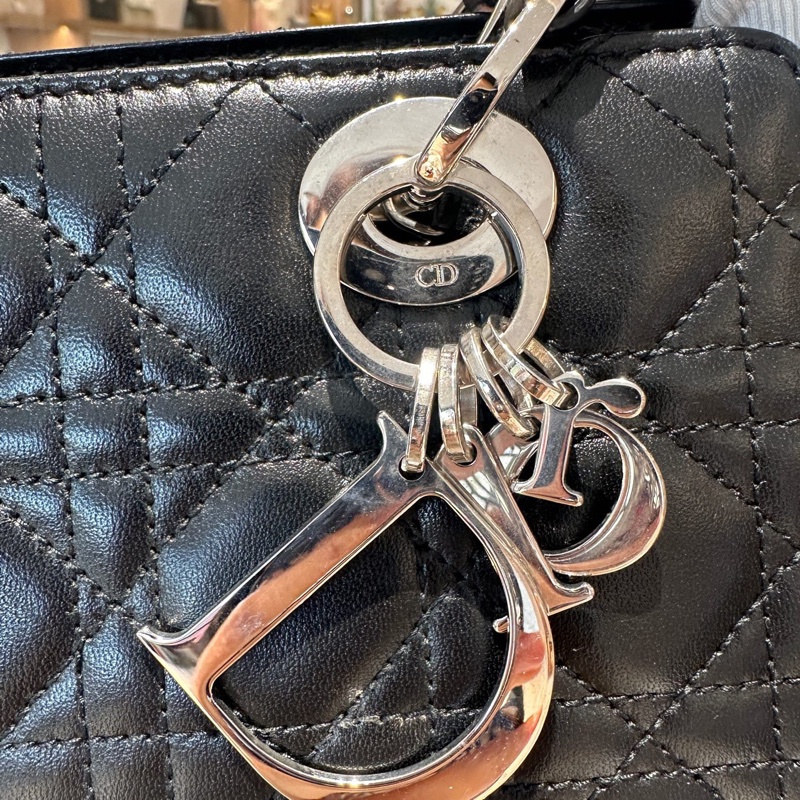 【90%新 海盜爺時期力作 Dior橫版戴妃鎖頭包✨ 全網最低價!】-3