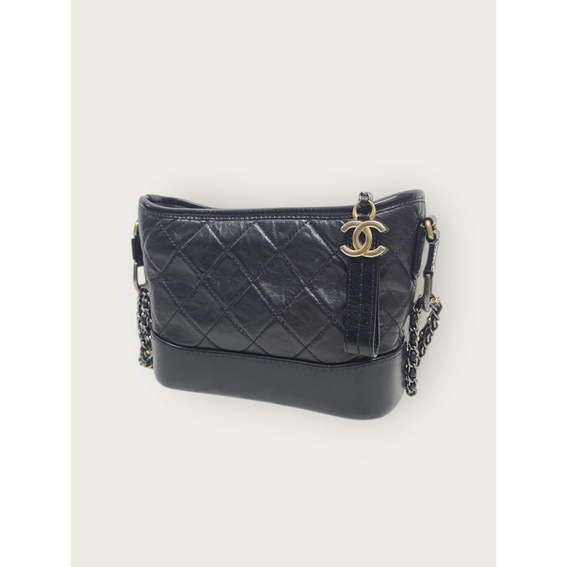 【包稅】CHANEL 黑色 Gabrielle 單肩包 小號 31 系列-1