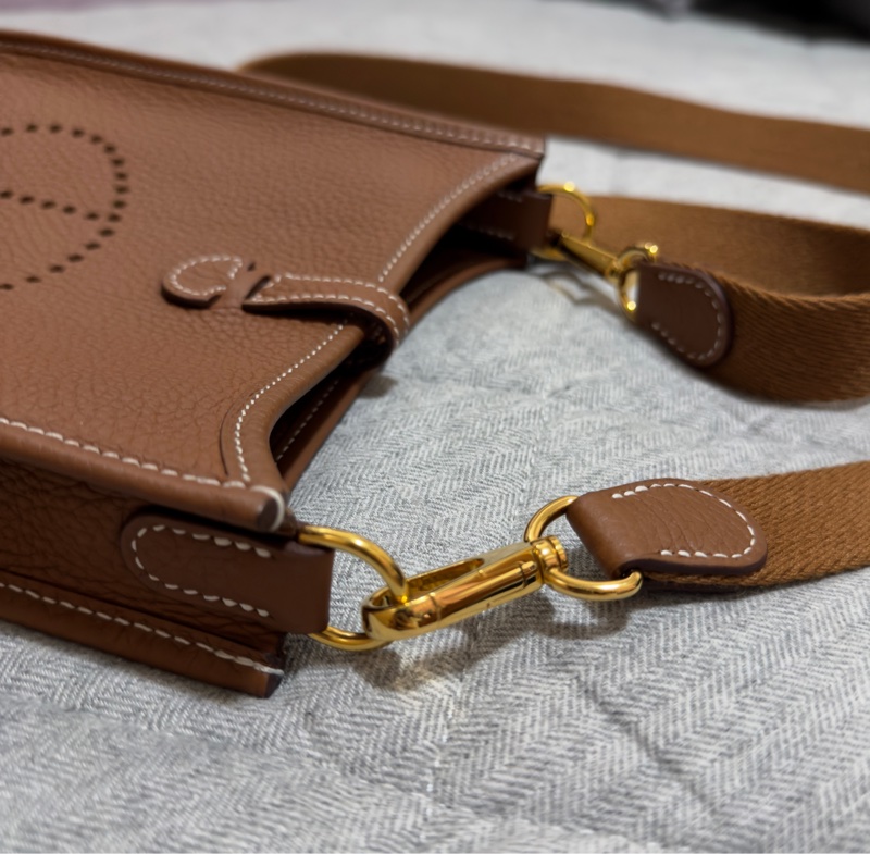 Hermès Evelyne mini 16 愛馬仕依芙琳迷你 金棕色Z刻2021-2