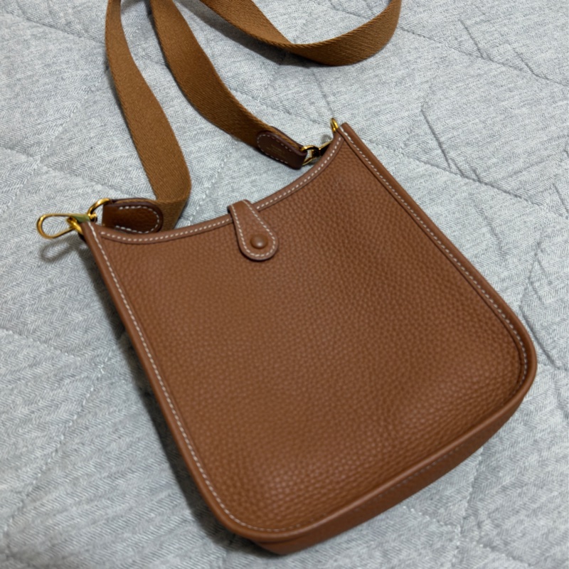 Hermès Evelyne mini 16 愛馬仕依芙琳迷你 金棕色Z刻2021-6
