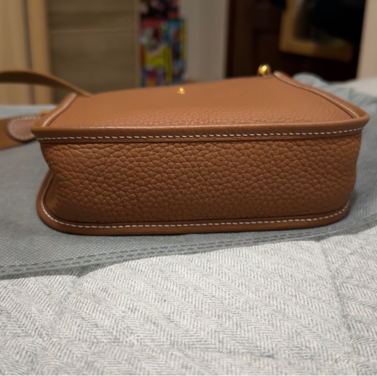 Hermès Evelyne mini 16 愛馬仕依芙琳迷你 金棕色Z刻2021-7