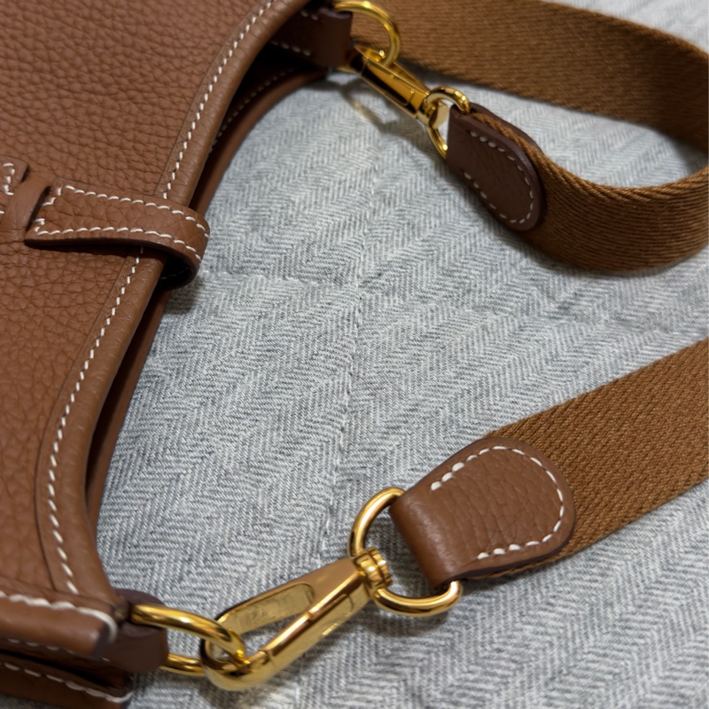Hermès Evelyne mini 16 愛馬仕依芙琳迷你 金棕色Z刻2021-12