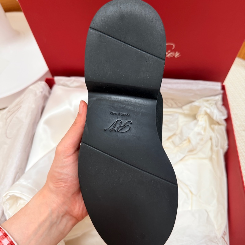 Roger Viver 鑽扣漆皮短靴 EU38-11