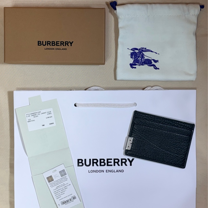 ‼️全台最甜 🎁全新盒裝 Burberry 巴寶莉 2024 質感黑五卡名片夾/卡夾 （原價10800）-0
