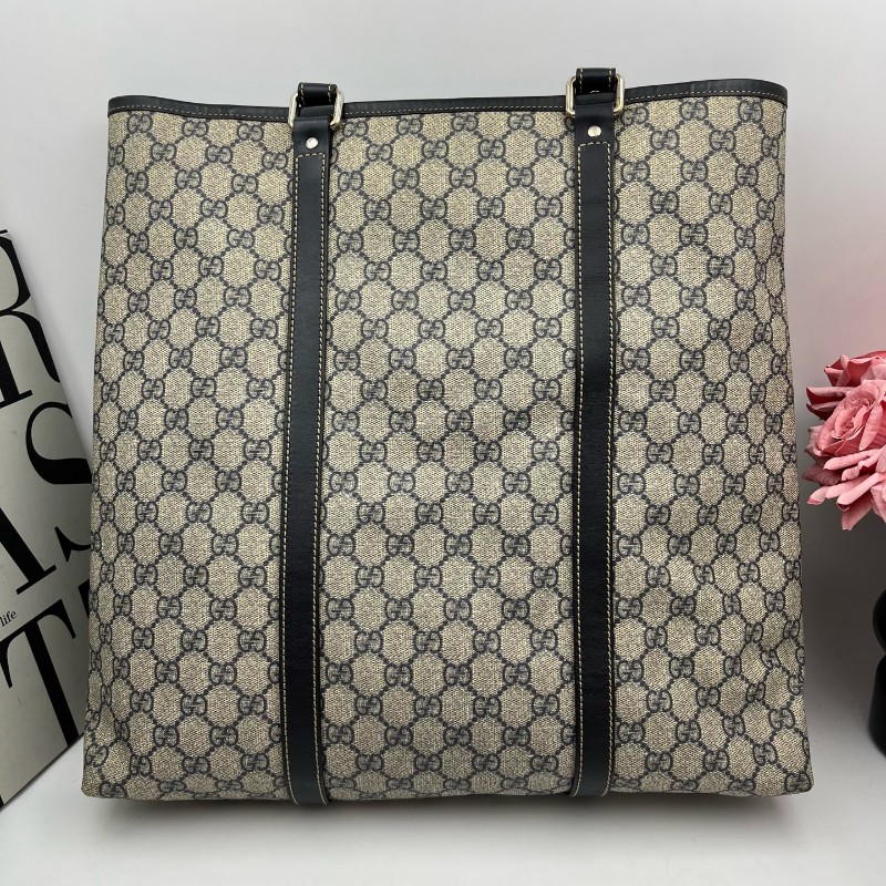 Gucci 老花琴譜托特手提包-2