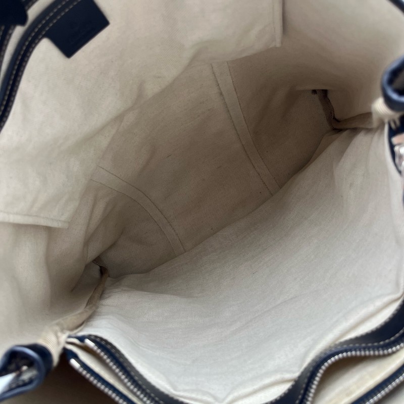 Gucci 老花琴譜托特手提包-14