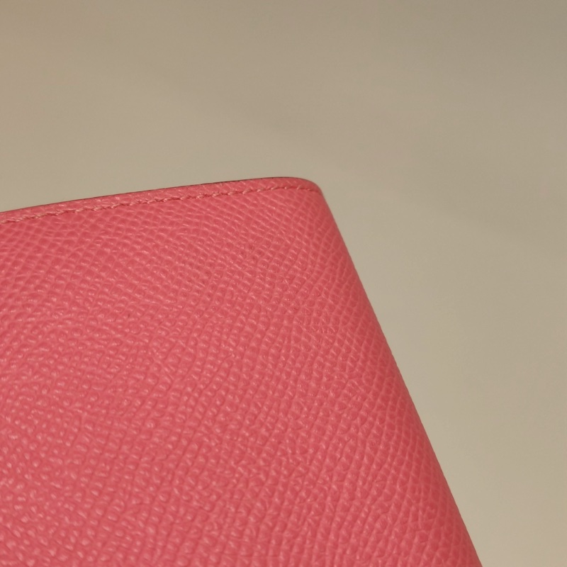 Hermes Kelly凱莉包大號銀旋扣手拿包 ，長銀包-9