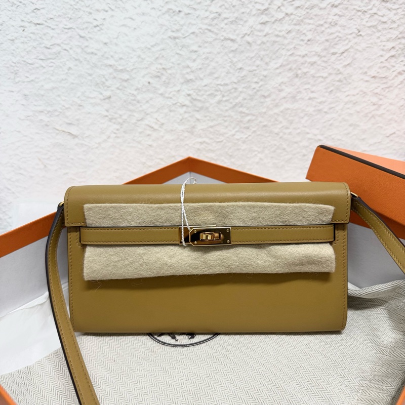 Hermes 愛馬仕kelly to go  淺棕、芝麻棕W刻-0