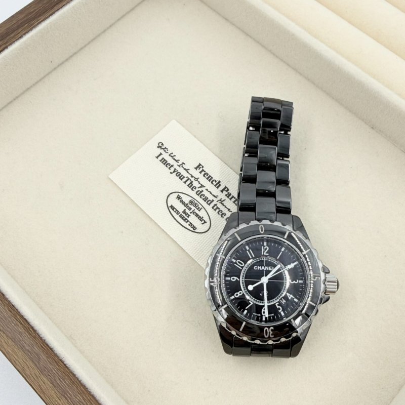 CHANEL - 黑色J12陶瓷╻33mm╻石英錶-2