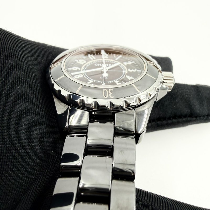 CHANEL - 黑色J12陶瓷╻33mm╻石英錶-6