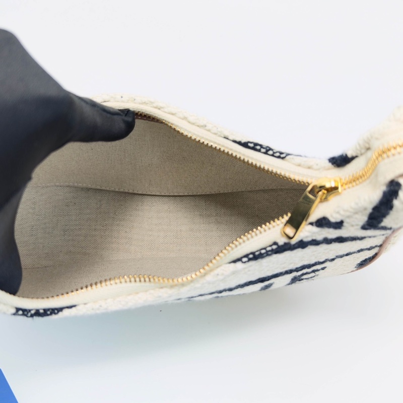 CELINE 毛呢手提腋下新月包25.5*19*7 98新配件塵袋-2