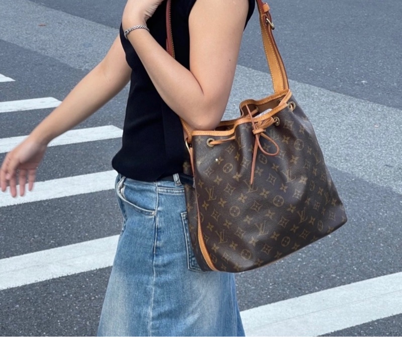 【95%極新✨經典之款】LV Néo 老花水桶 中號（購買前請先詢問庫存❗️❗️）-0