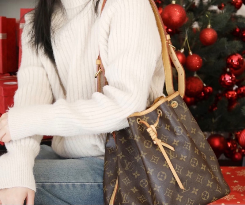 【95%極新✨經典之款】LV Néo 老花水桶 中號（購買前請先詢問庫存❗️❗️）-2