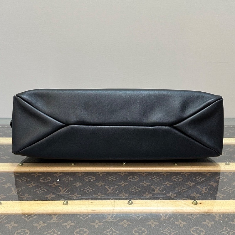 PRADA 黑金Aimee 大號肩背腋下hobo包39*23*12 全新閒置配件盒子塵袋-4