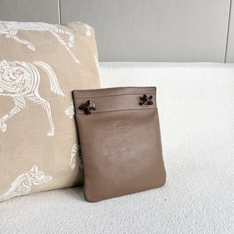 Hermes Aline斜背包大象灰 銀扣 20*23 98新配件塵袋-5