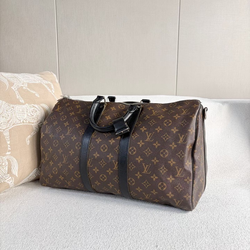 LV老花拼黑keepall45 46*28*24 98新配件塵袋-3