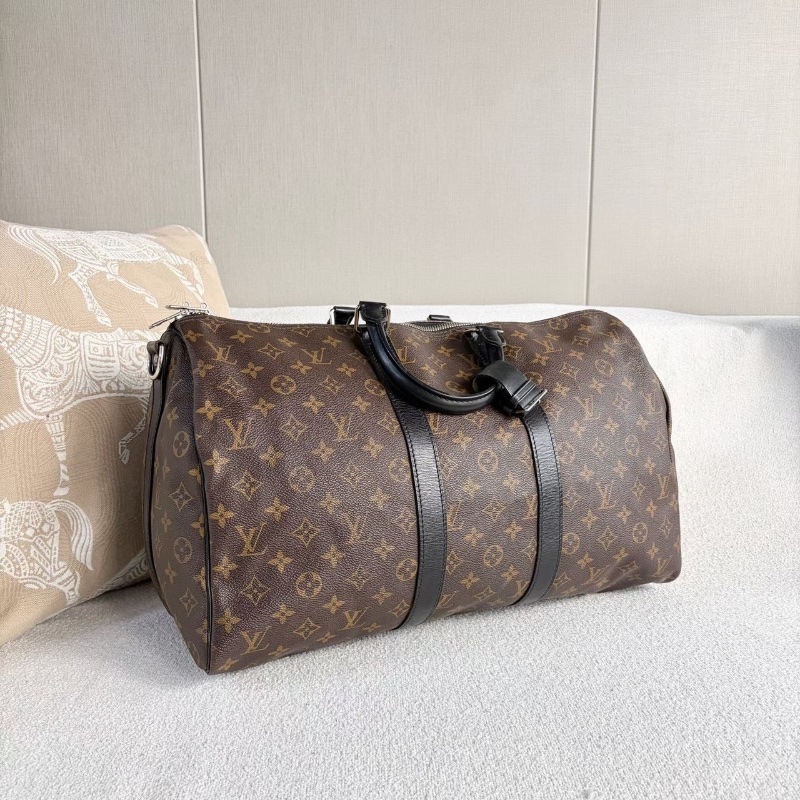 LV老花拼黑keepall45 46*28*24 98新配件塵袋-4