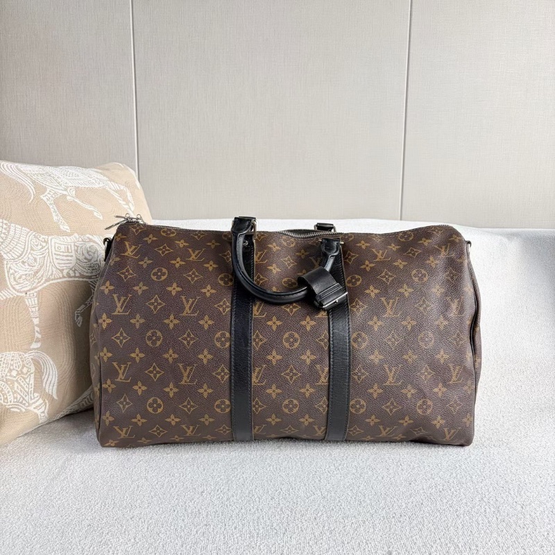 LV老花拼黑keepall45 46*28*24 98新配件塵袋-5