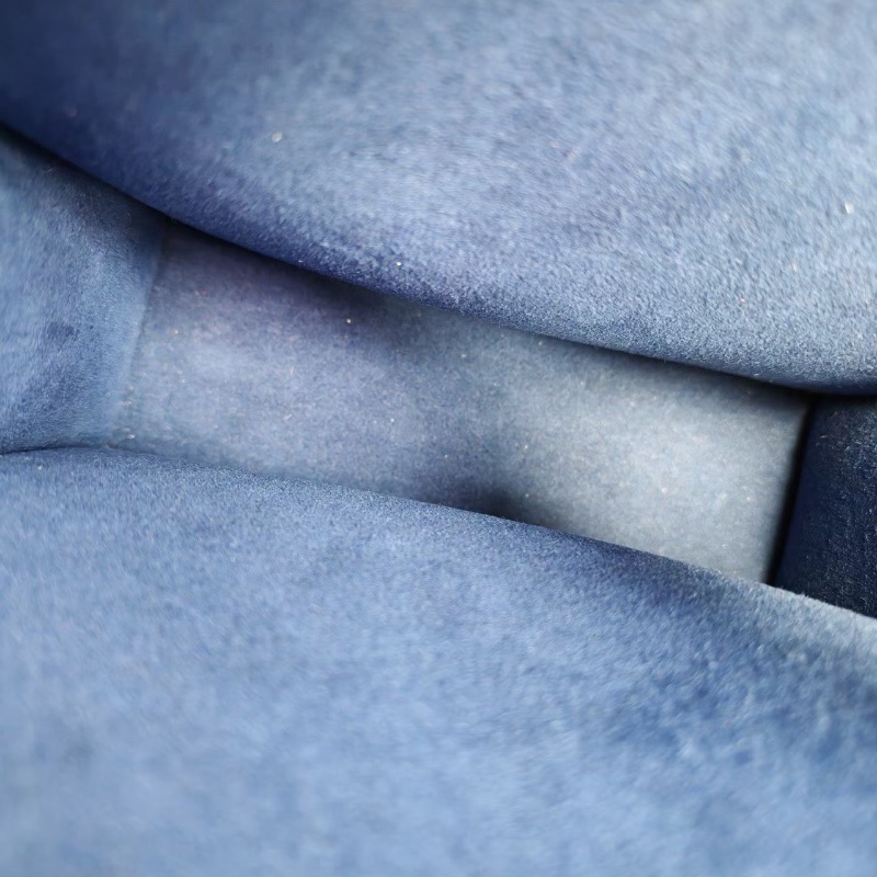 LV秀款Sac Plat XS琴譜包 藍白配色芯片款16*19*6 98新盒子塵袋-2