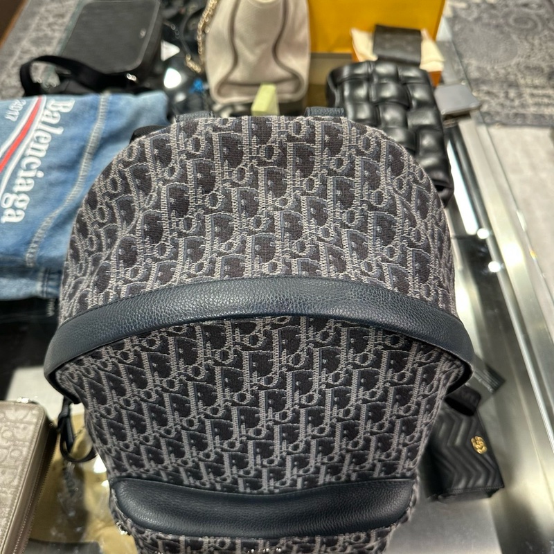 Dior Rider 刺繡老花滿版雙肩包-2