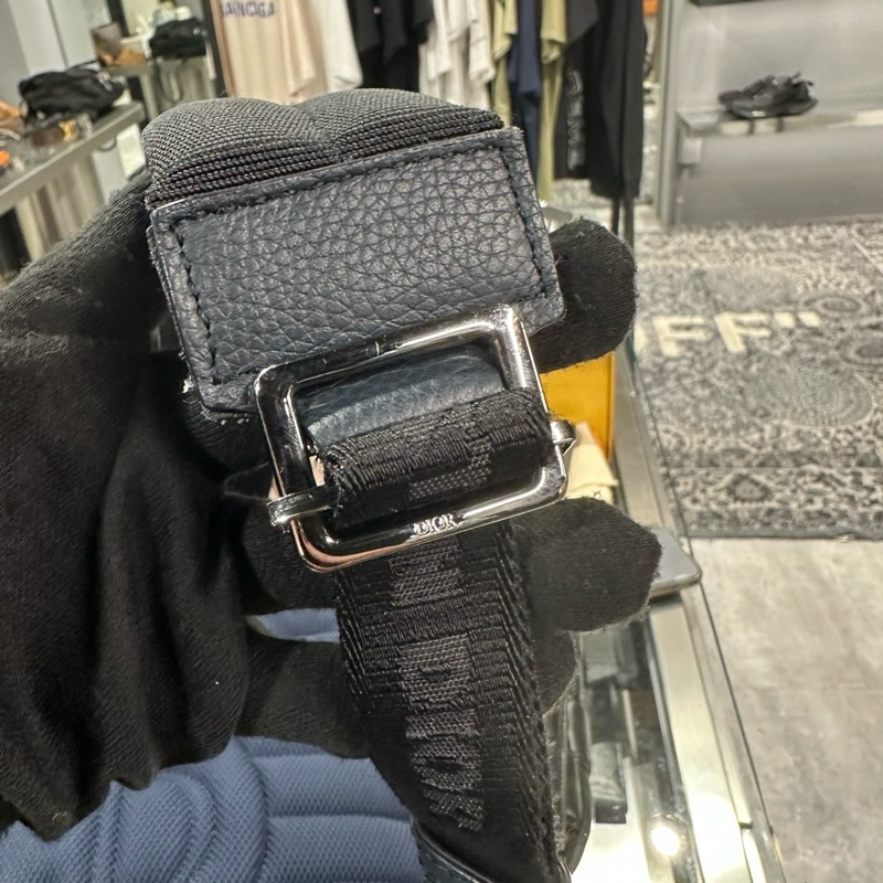 Dior Rider 刺繡老花滿版雙肩包-5