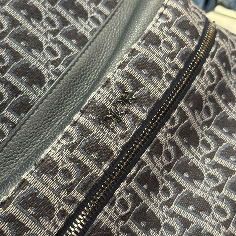 Dior Rider 刺繡老花滿版雙肩包-7