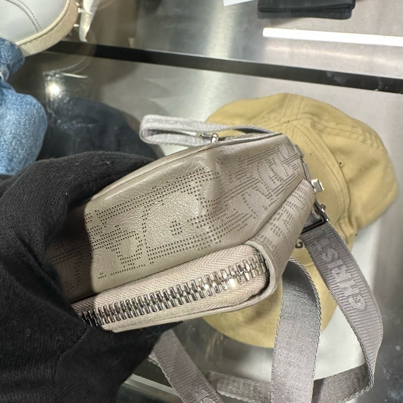 Dior Galaxy 皮革老花滿版郵差包 小號-5