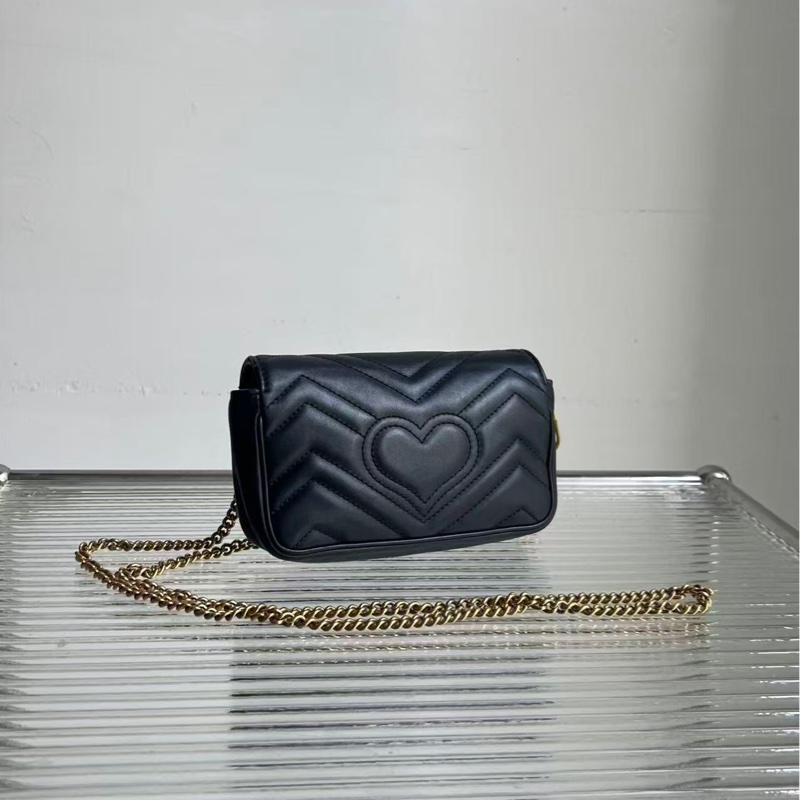 🔥新到:97🆕 Gucci /古驰 马蒙 GG Marmont系列迷你手袋,尺寸;16.5x 10x 4.5-1