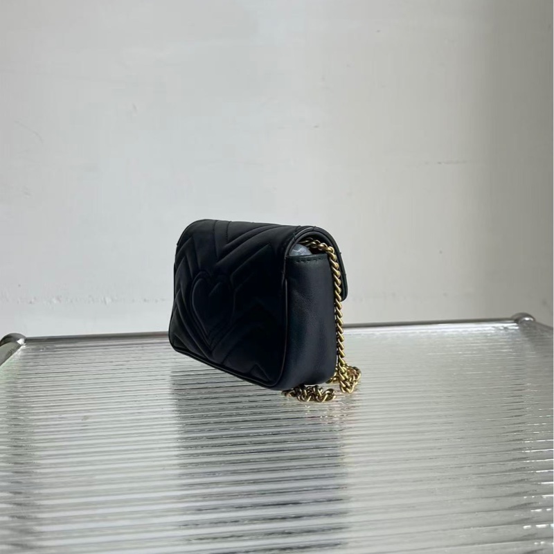 🔥新到:97🆕 Gucci /古驰 马蒙 GG Marmont系列迷你手袋,尺寸;16.5x 10x 4.5-3