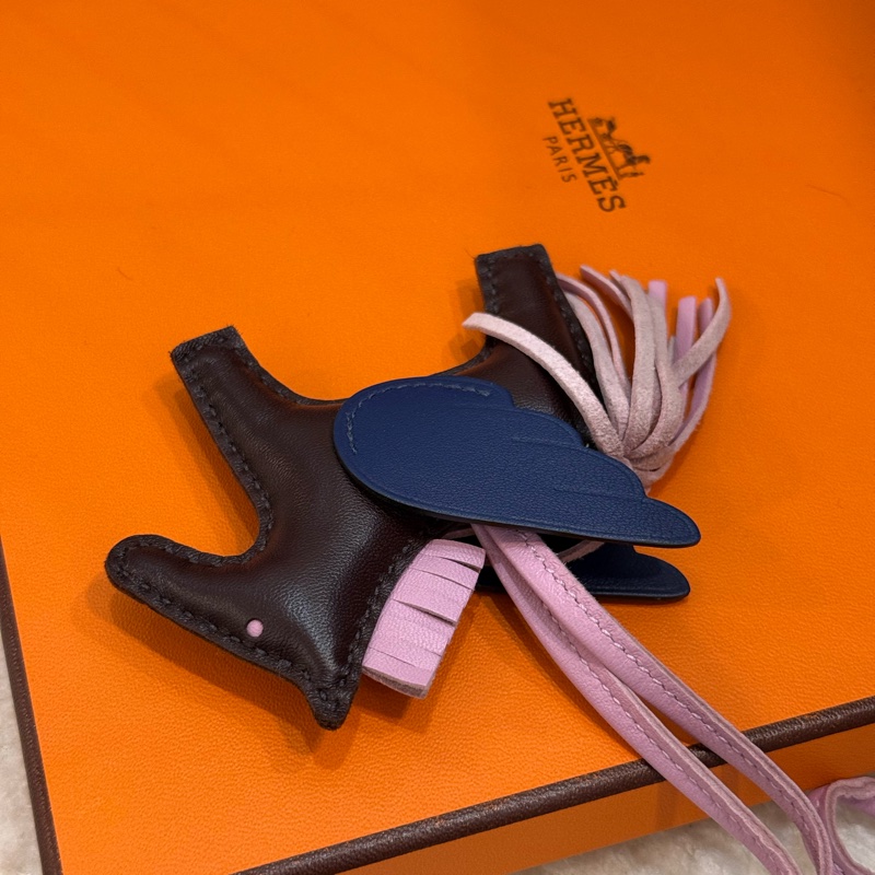 Hermes 小馬🐎吊飾-3