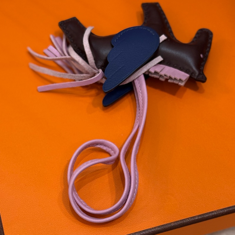 Hermes 小馬🐎吊飾-4