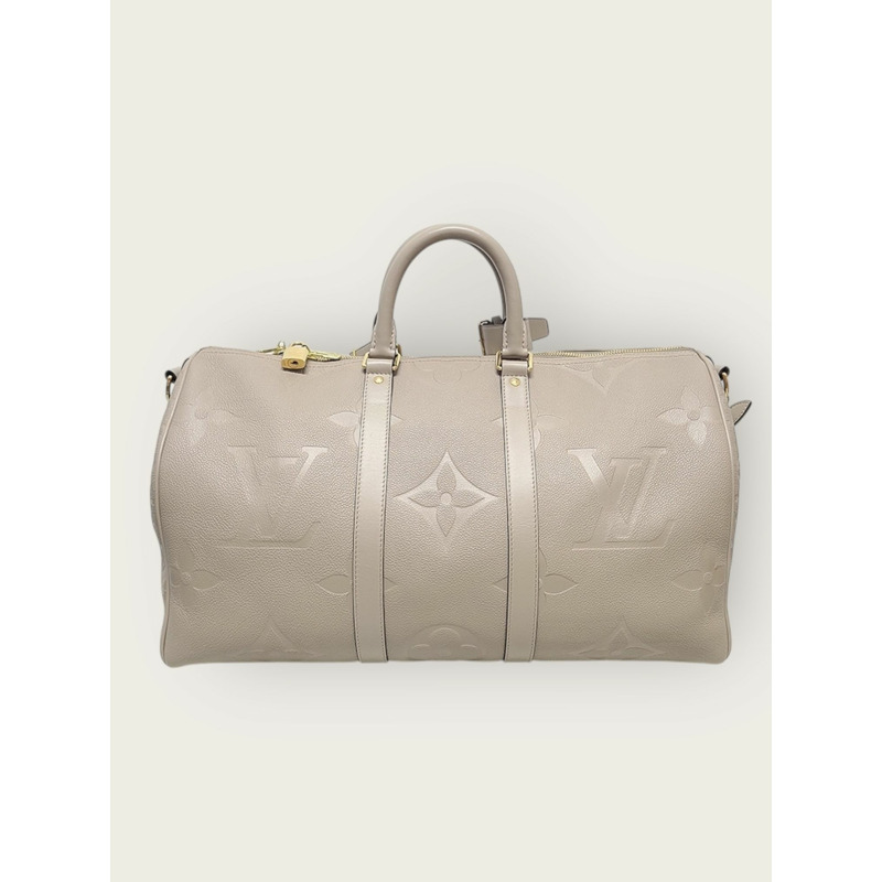 【包稅】LOUIS VUITTON 灰色 Amprente Turtriel Bandouliere Keepall-6