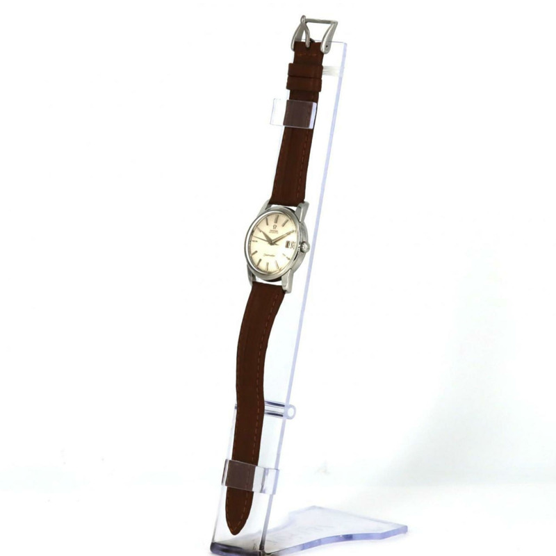 歐米茄海馬系列不鏽鋼自動腕錶-1