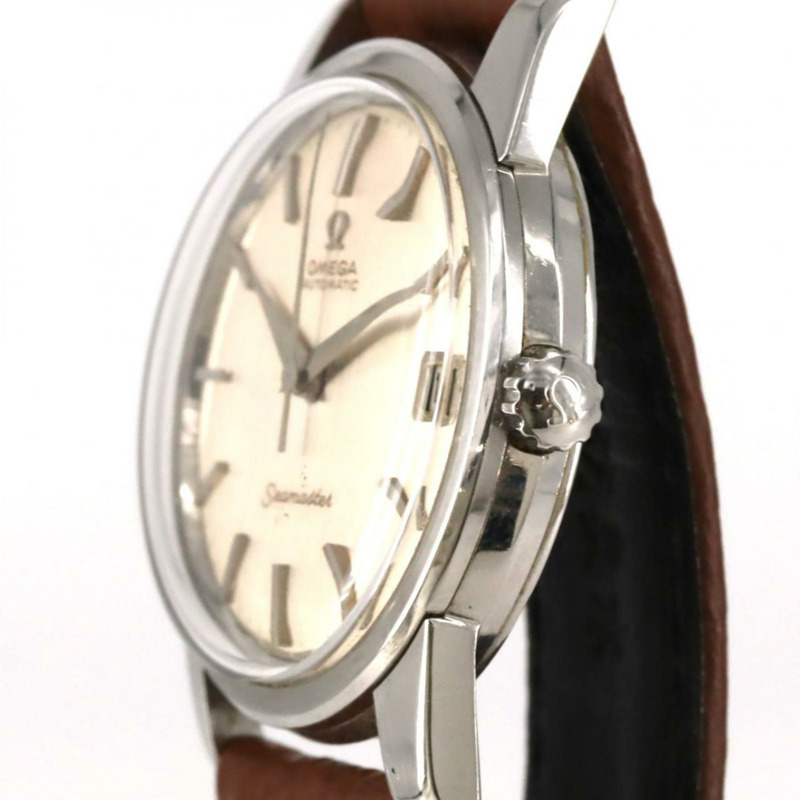 歐米茄海馬系列不鏽鋼自動腕錶-2