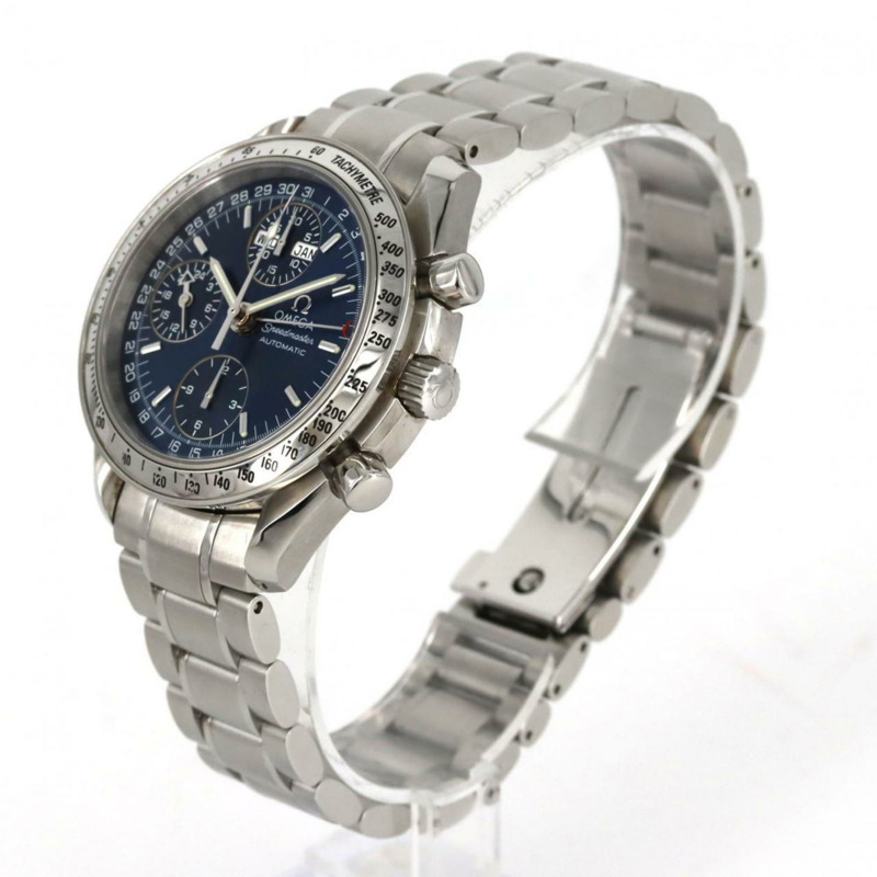 歐米茄超霸系列星期日曆型3523.80不鏽鋼自動腕錶-1