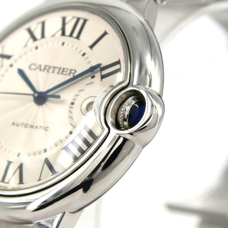 卡地亞 Ballon Bleu LM W69012Z4 不鏽鋼自動腕錶-4