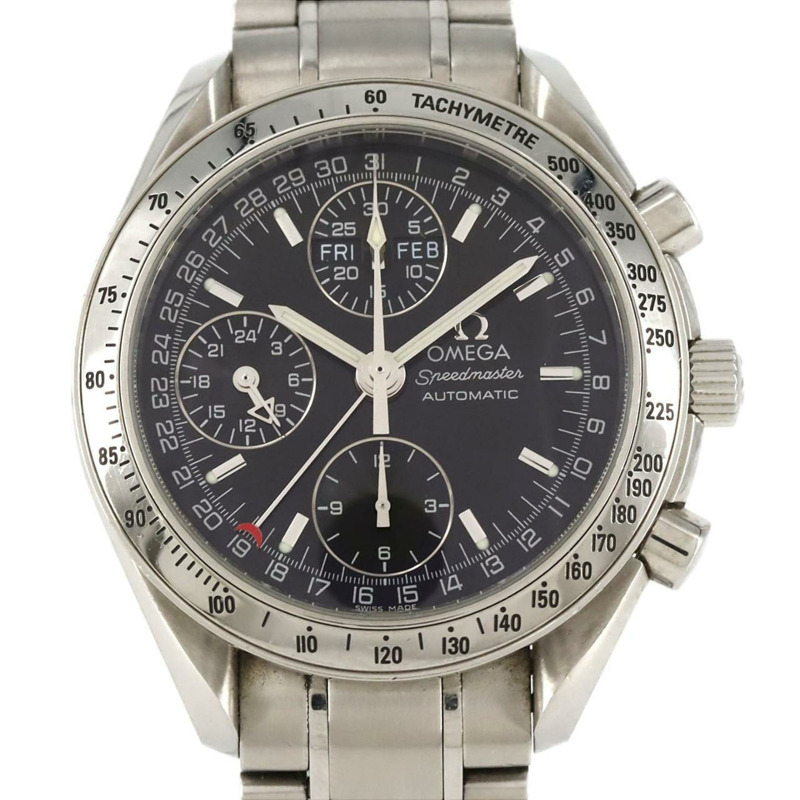 歐米茄超霸系列星期日曆限量版3523.50不鏽鋼自動腕錶-0